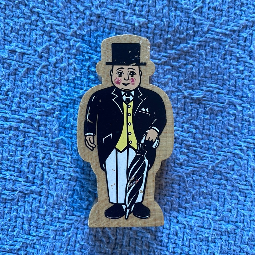 Sir Topham Hat Thomas The Train Wooden Railway Vintage 2001 Gullane